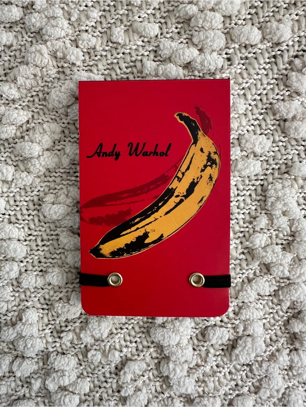 Andy Warhol Banana Pocket Journal Notepad Mini Memo Pad Pop Art